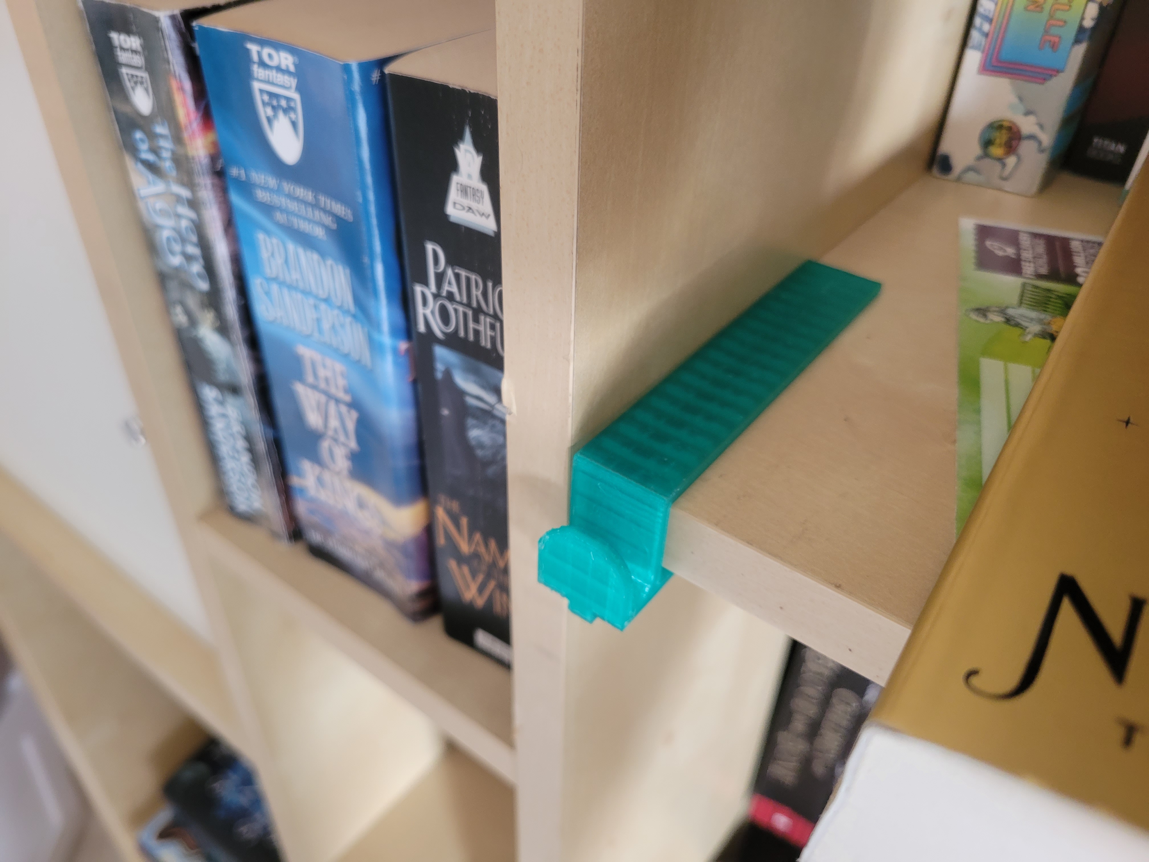 Ikea Billy bookcase hook
