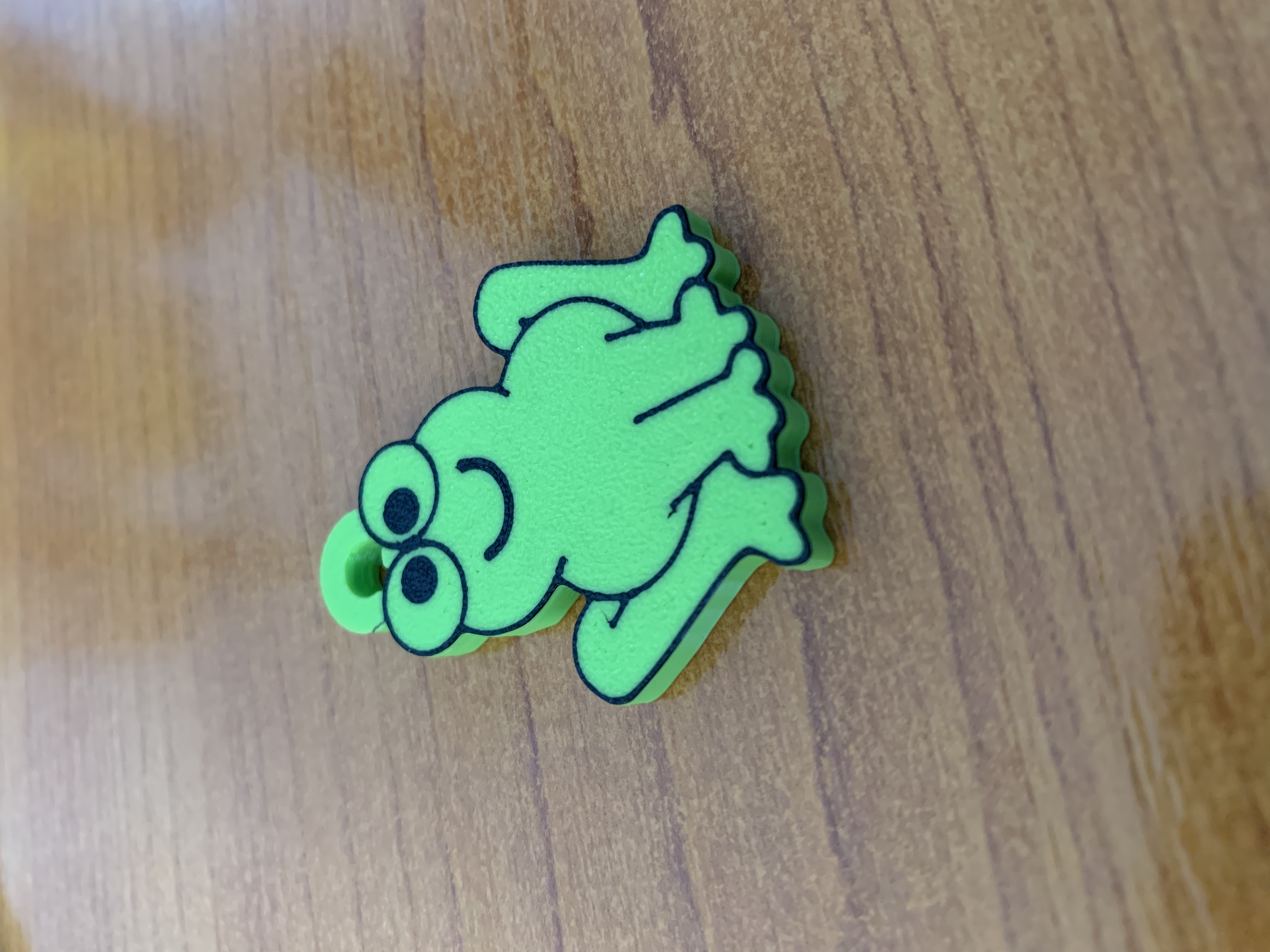 Frog keychain by Coarse Download free STL model