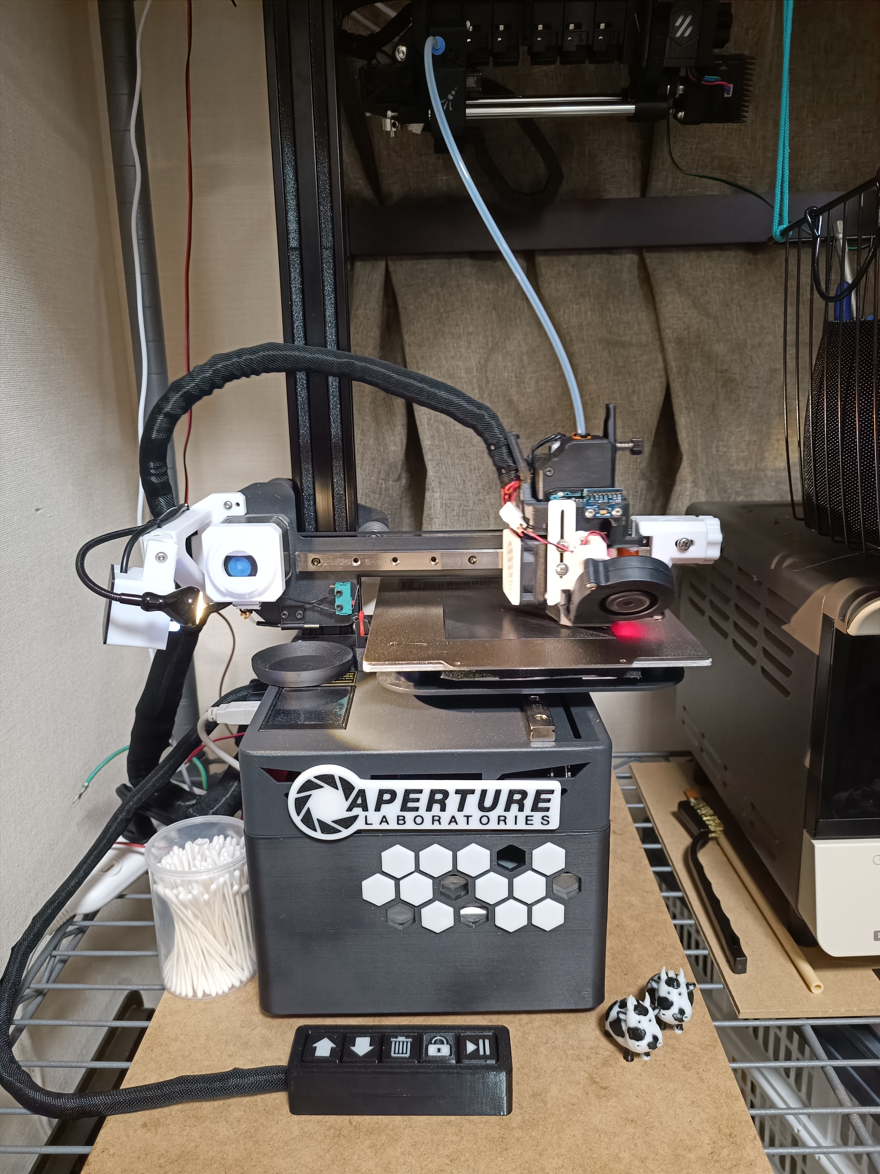 Miniatura 4 do modelo 3D Mini keyboard for Klipper