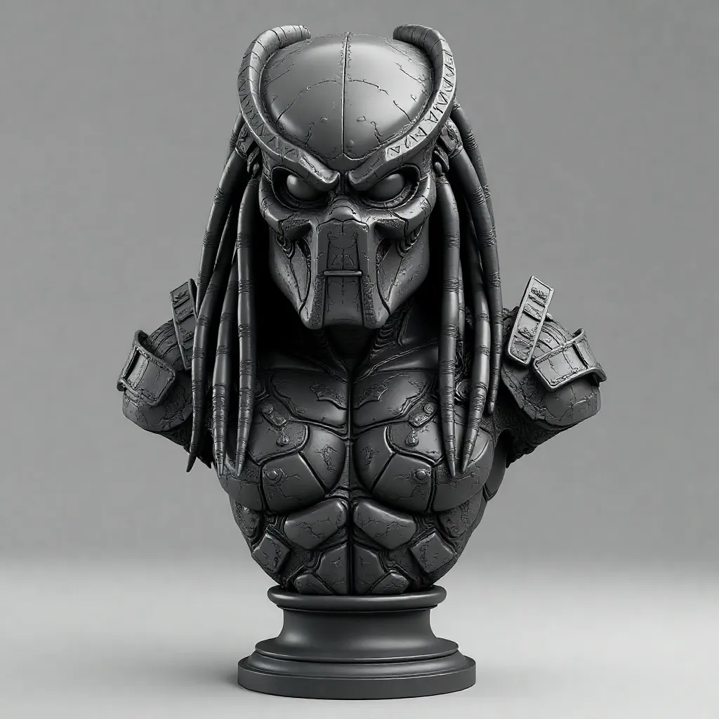 Bust of a predator
