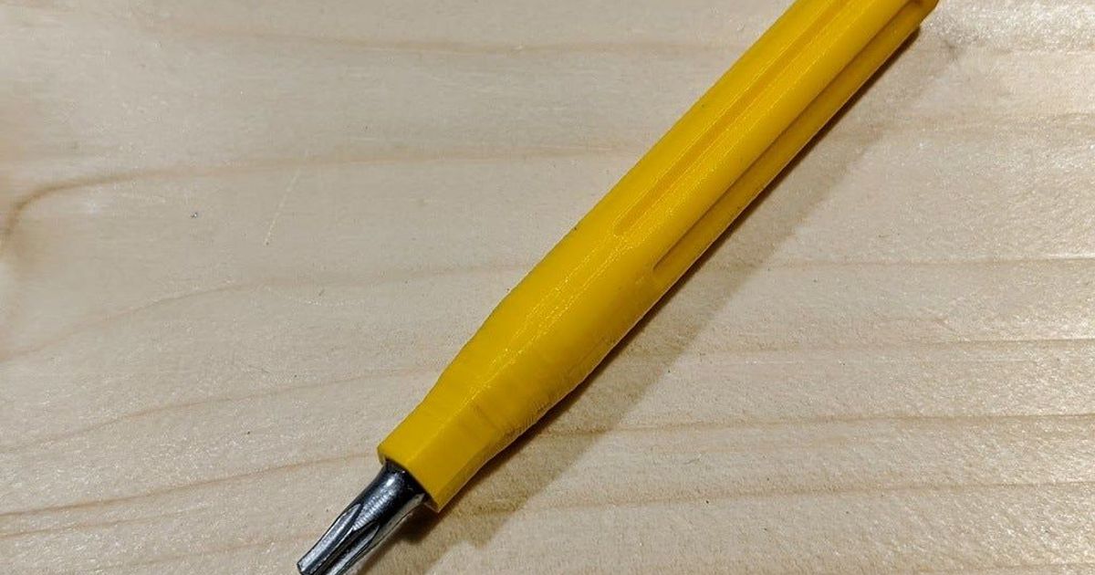 4mm Hex Bits Handle by Lucian Brandus Download free STL model