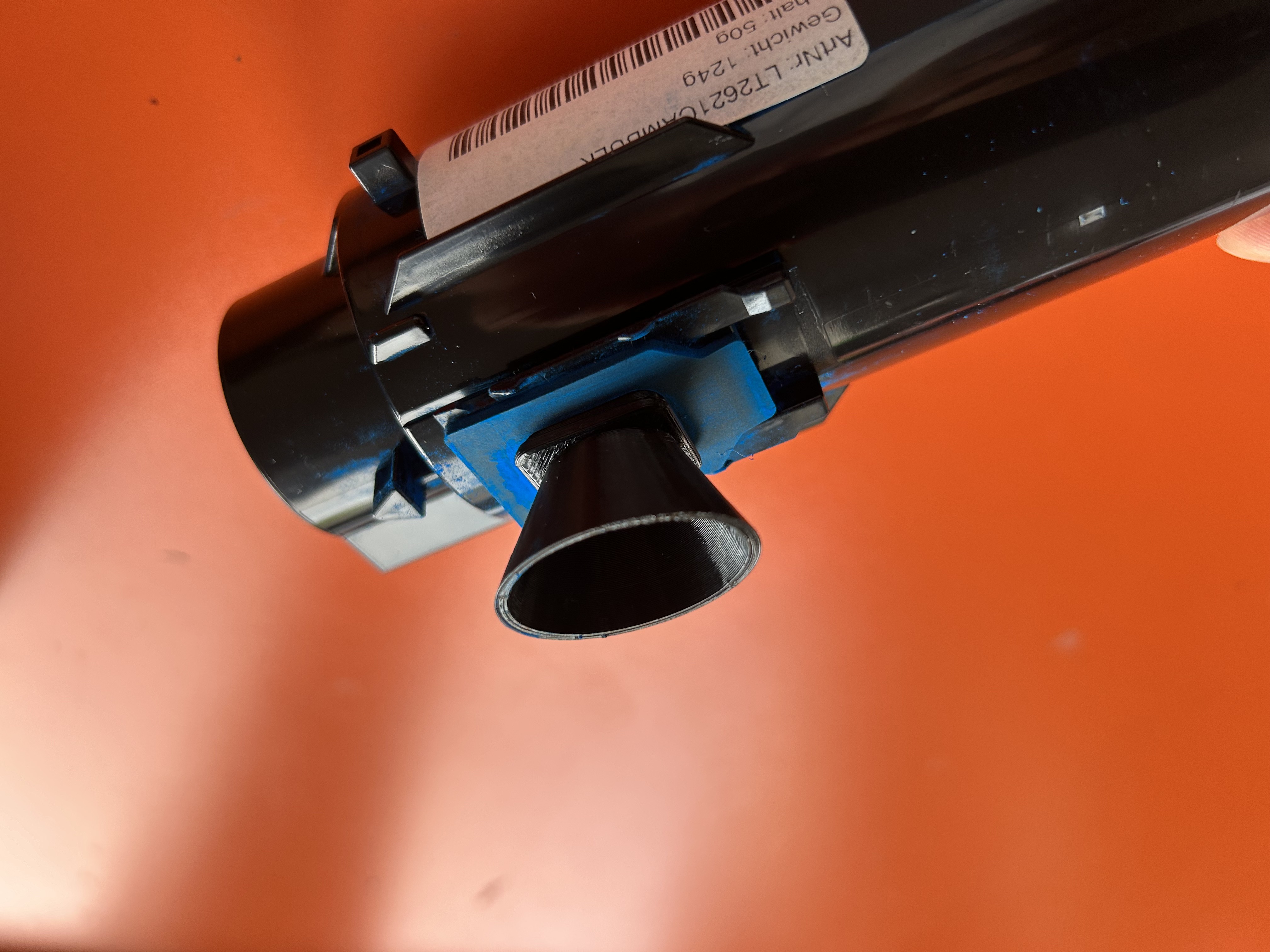 Toner refill funnel for Xerox WorkCentre cartridges