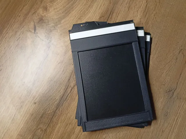 9x12cm Standard sheet film holder V2
