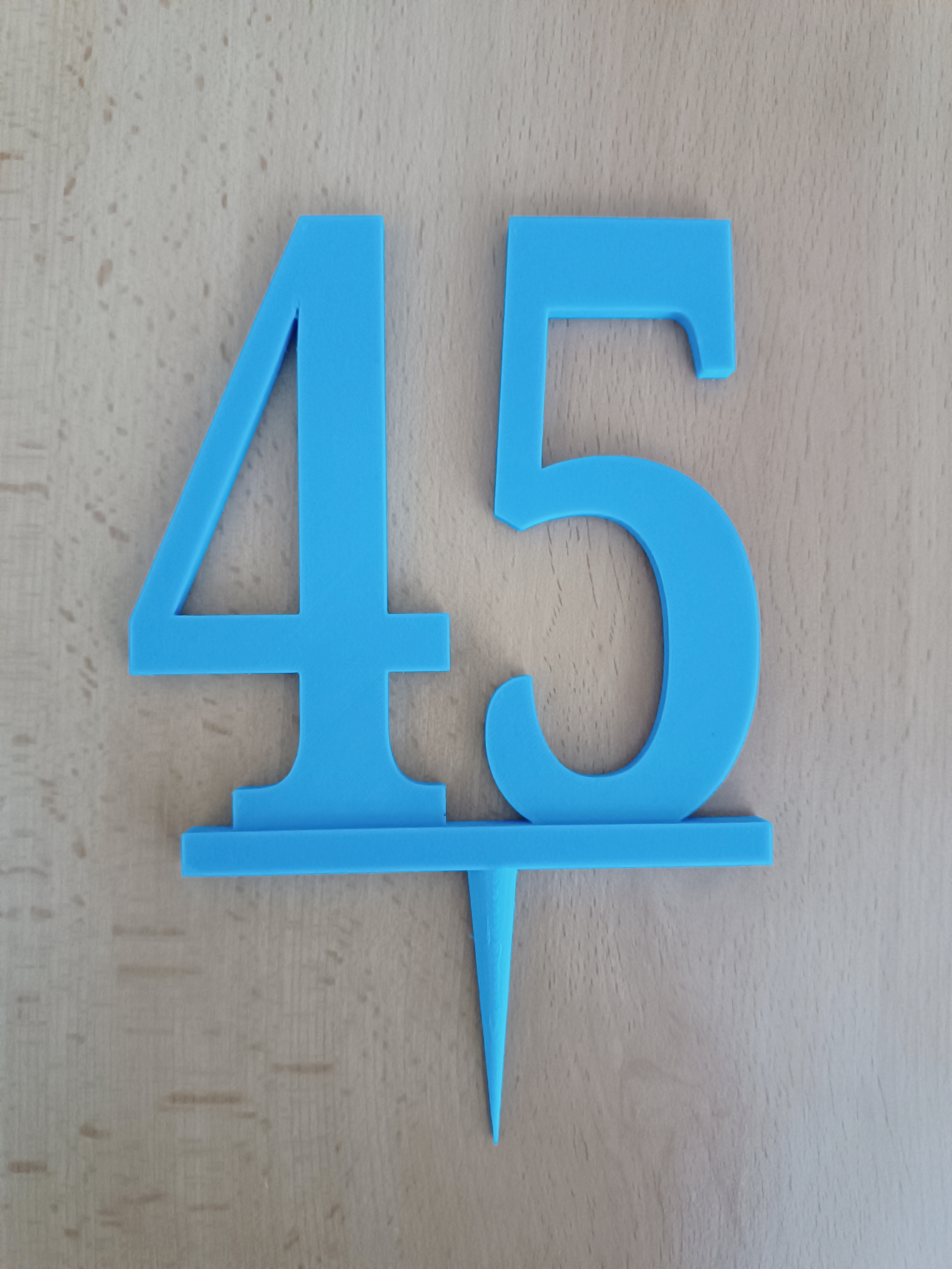 45 zápich