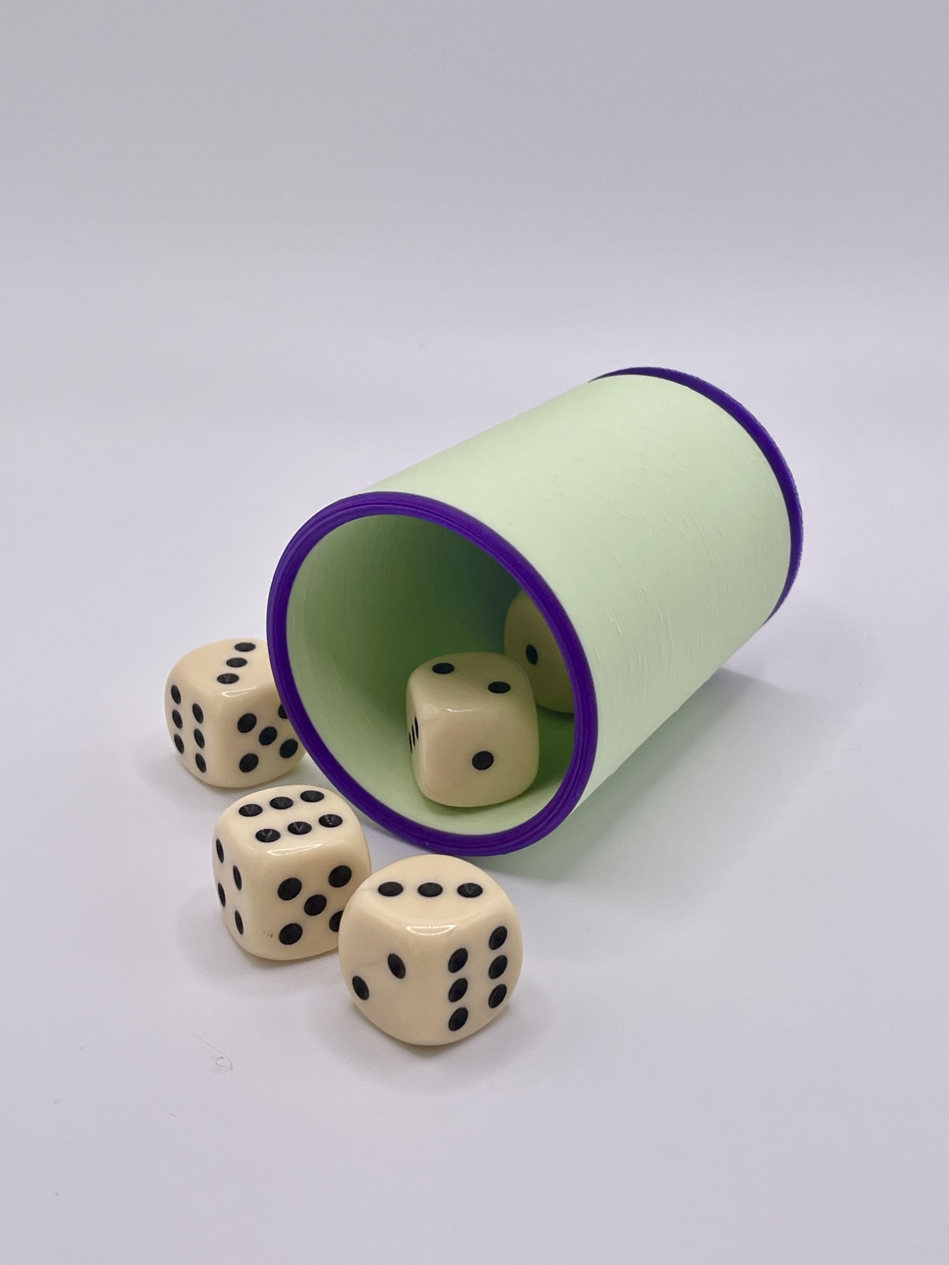 Dice Cup (for Backgammon, 5 Roll or others)