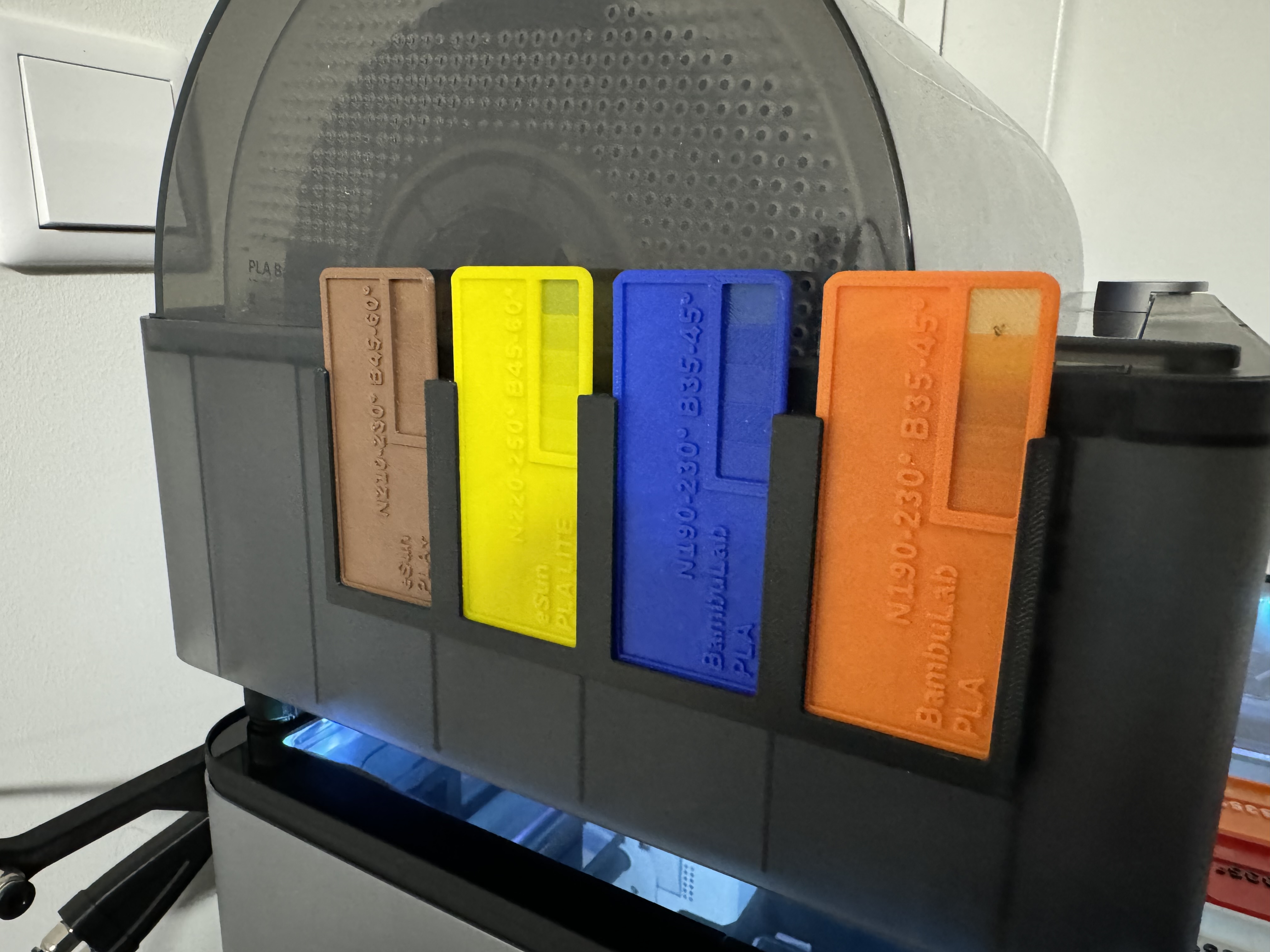 Filament Sample - Different brands ready to print