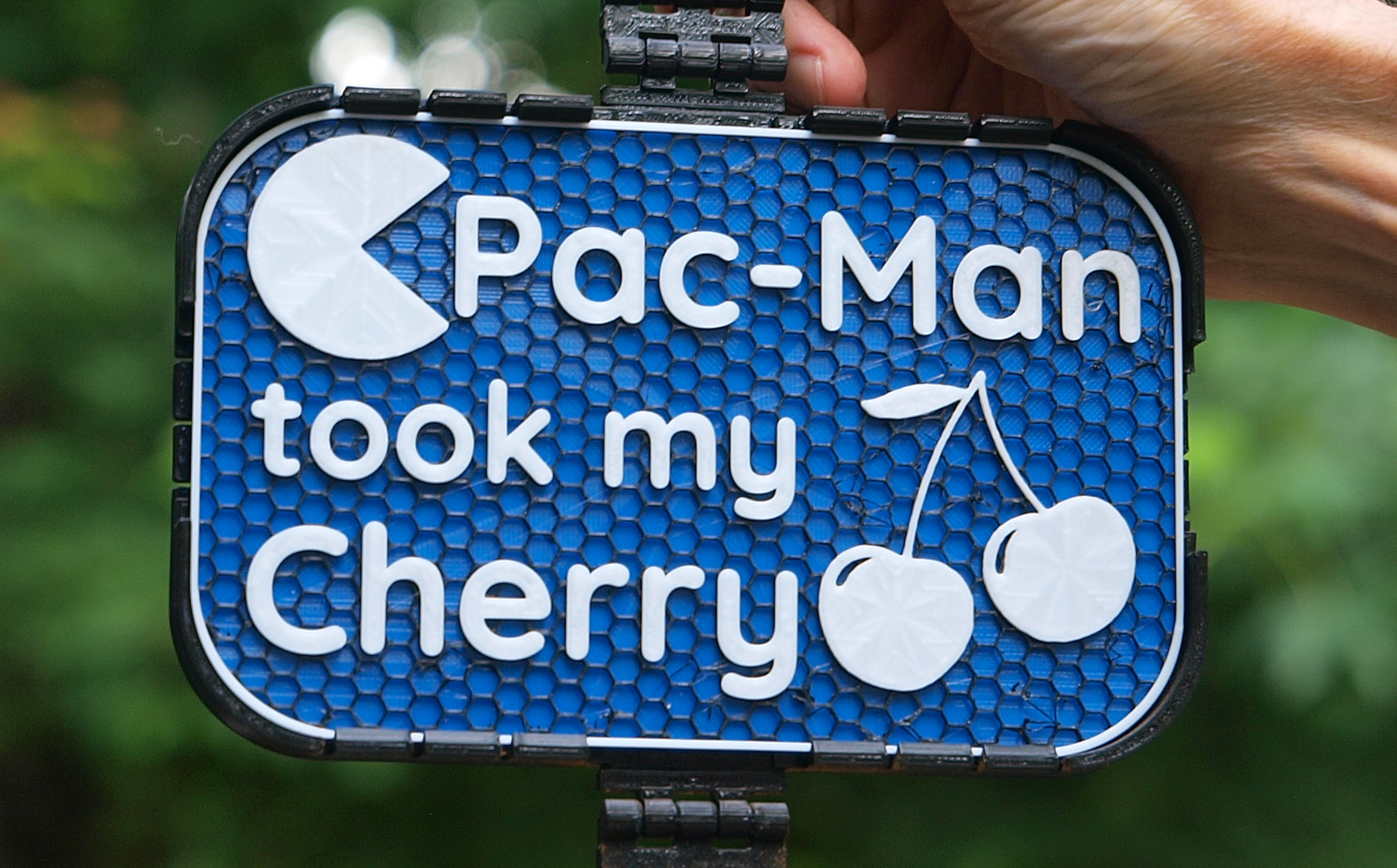 PacMan took my Cherry sign