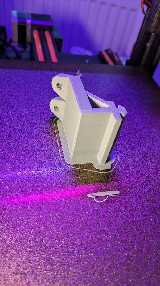 Double PTFE Filament Feed Guide VSlot Mount by nocci Download free