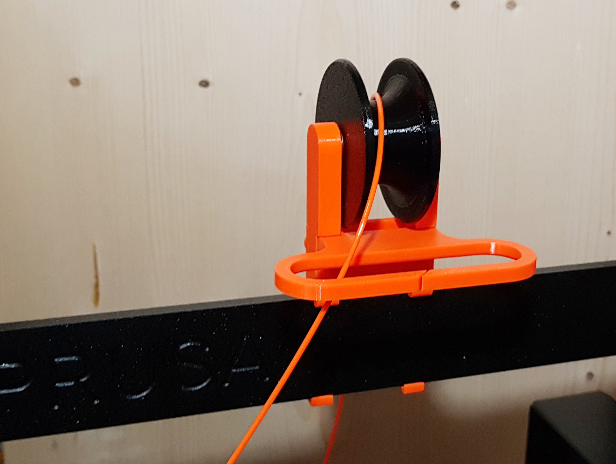 Pulley for Mk3S to feed filament from heater box