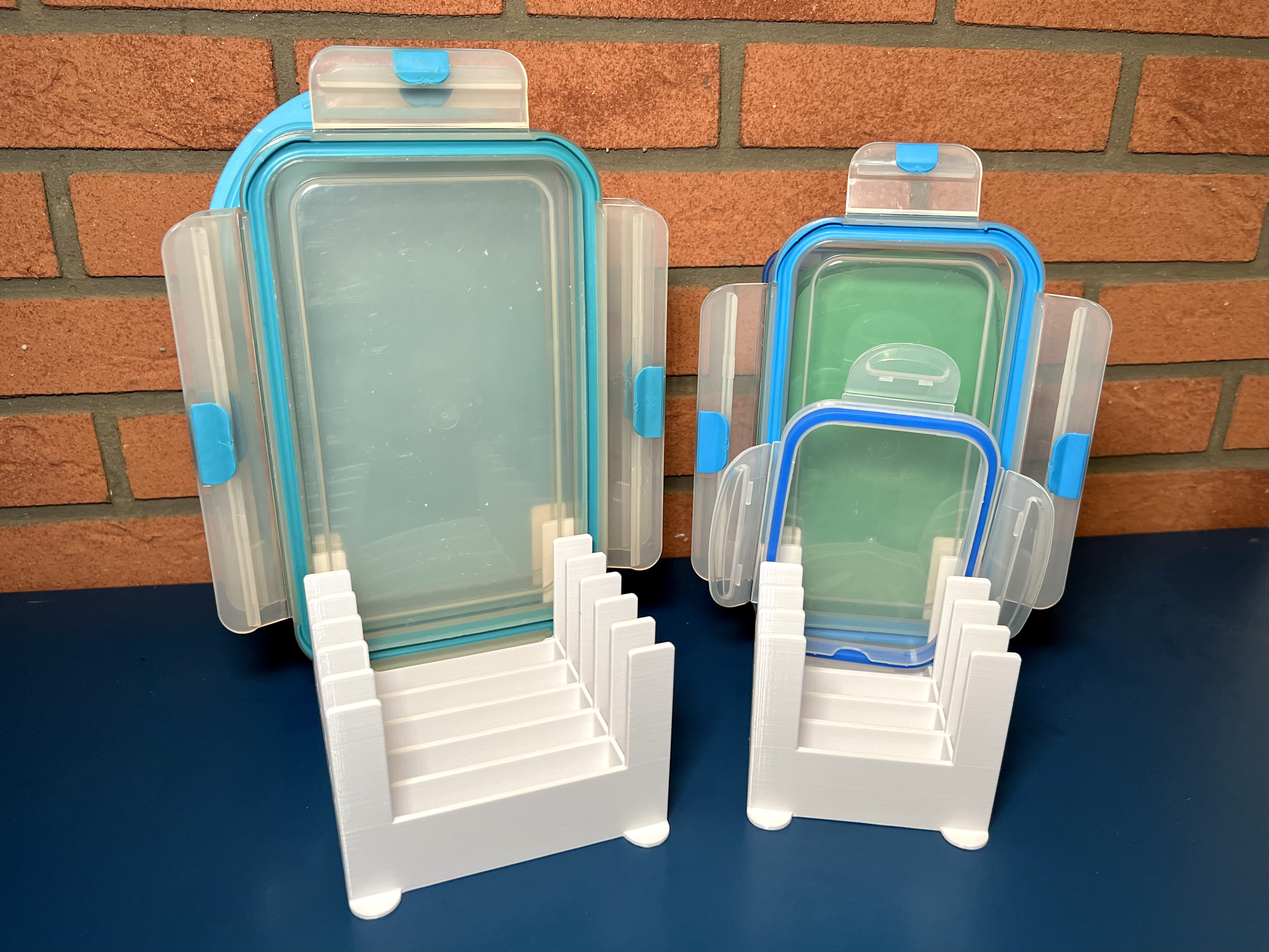 Lid Holders (Kitchen Organiser) for Tesco food containers