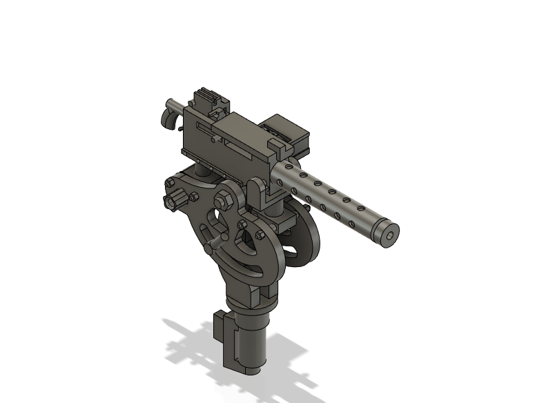 world war toon 30 cal for M5 Stuart