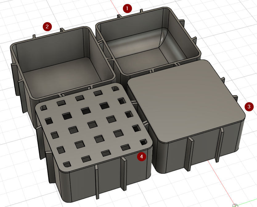 Boardgame Token Boxes