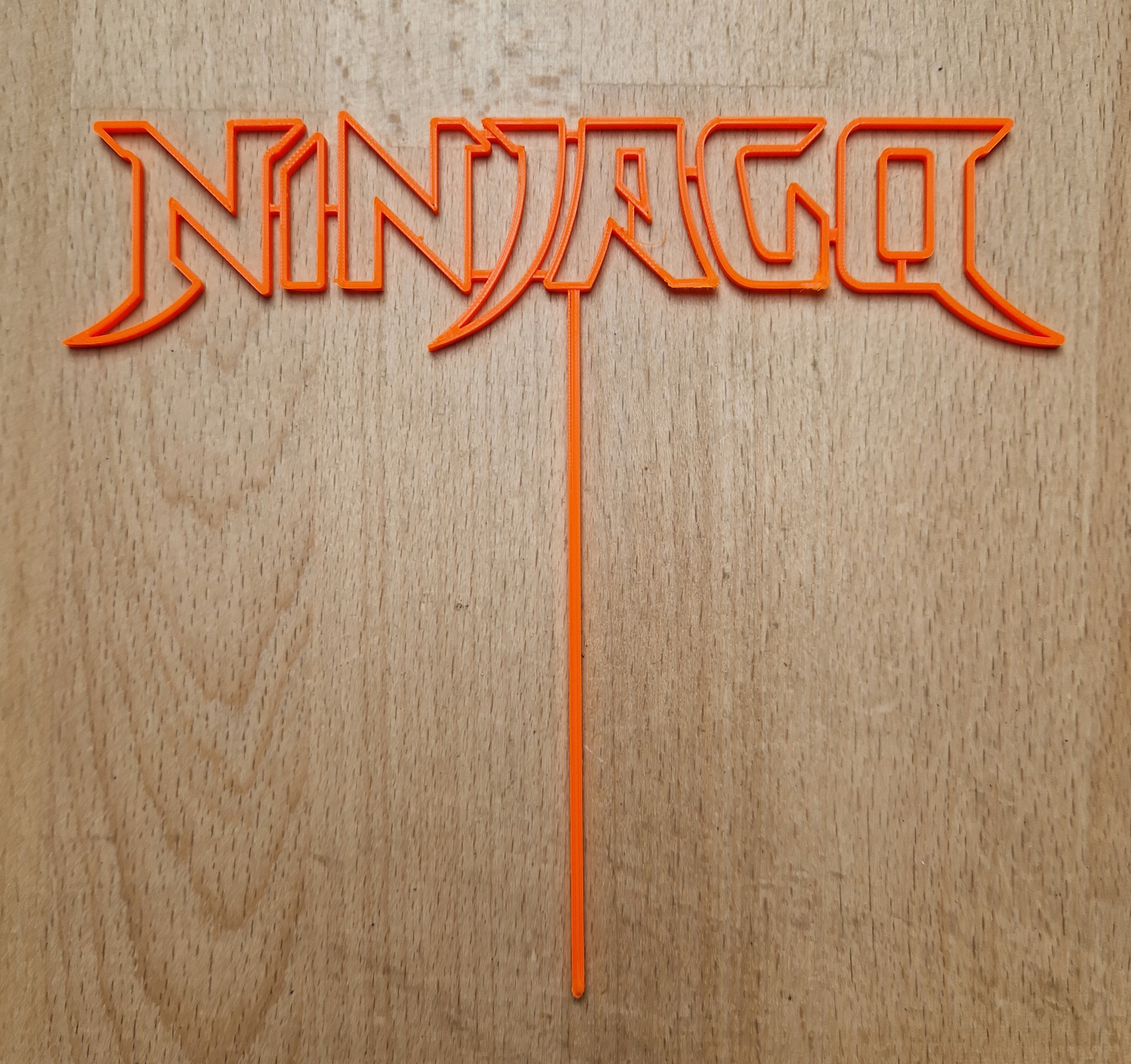 Lego Ninjago cake topper