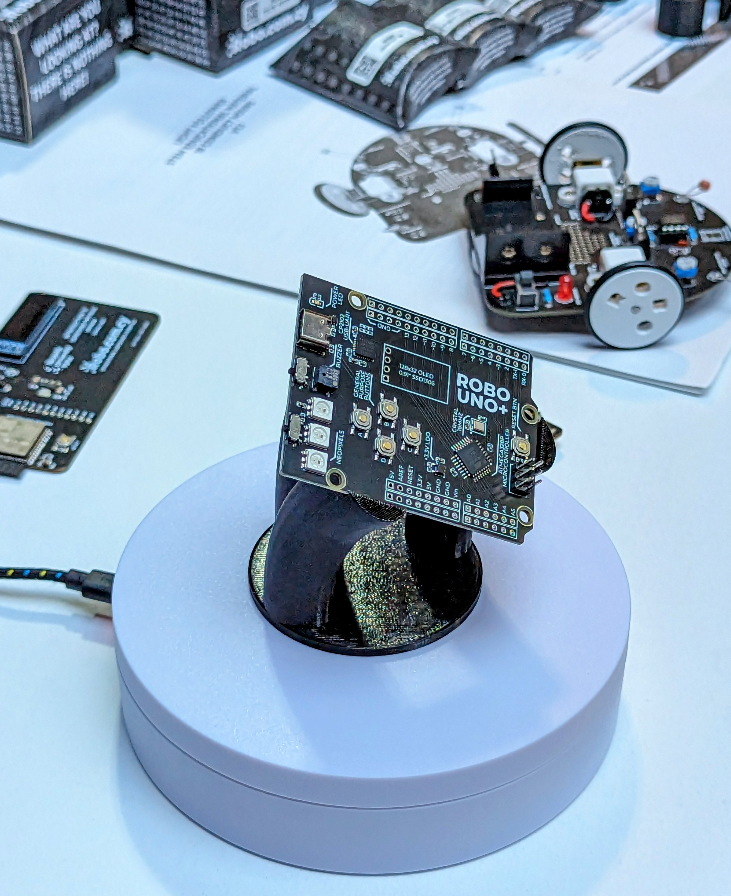 Arduino UNO / Robo UNO+ Stands by ROBO | Download free STL model ...