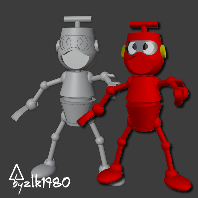 Nono le petit Robot by Vince ByZlk1980 | Download free STL model ...