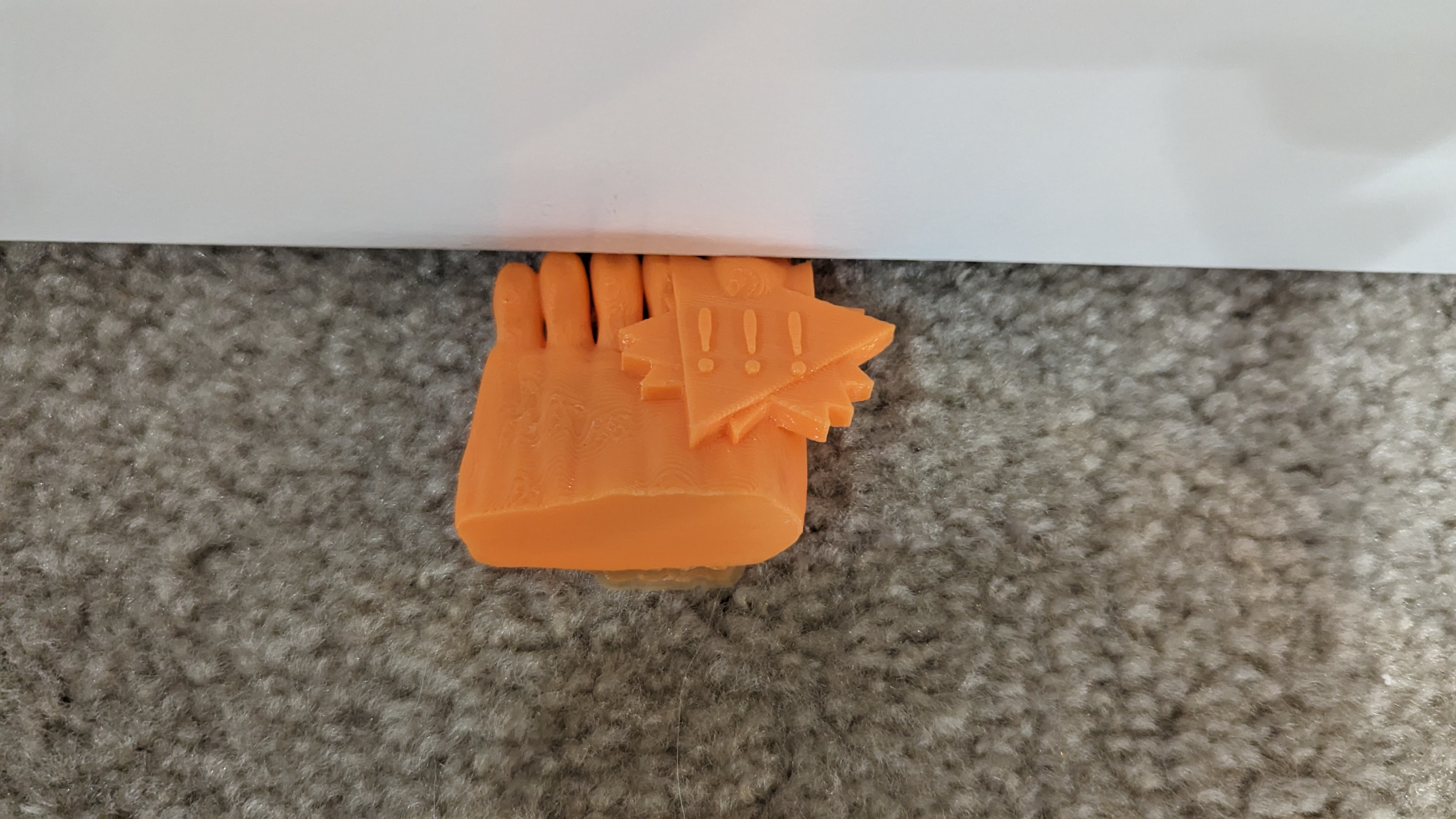 Yikes! My Toe doorstopper