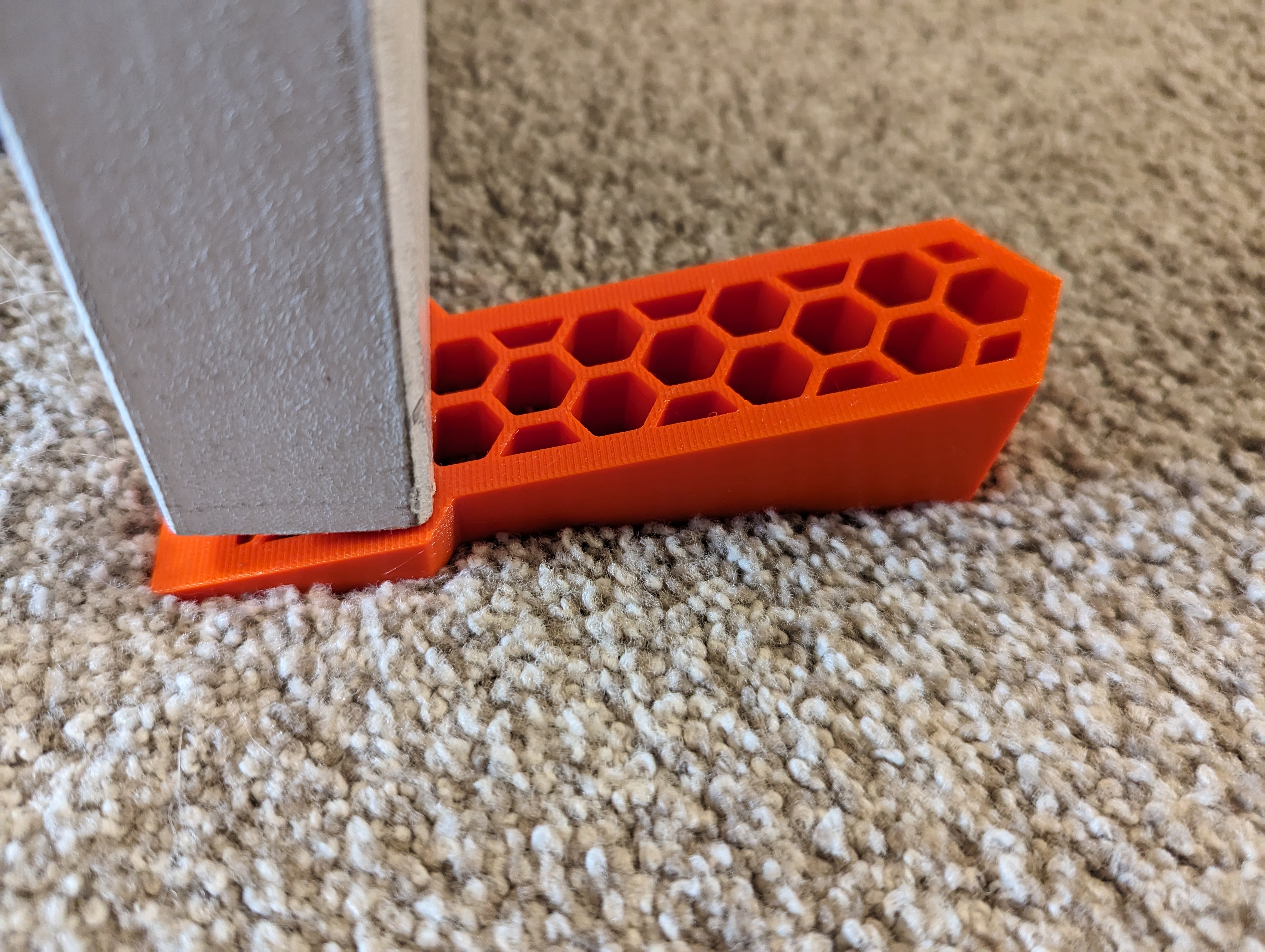 Hex Scraper Doorstop