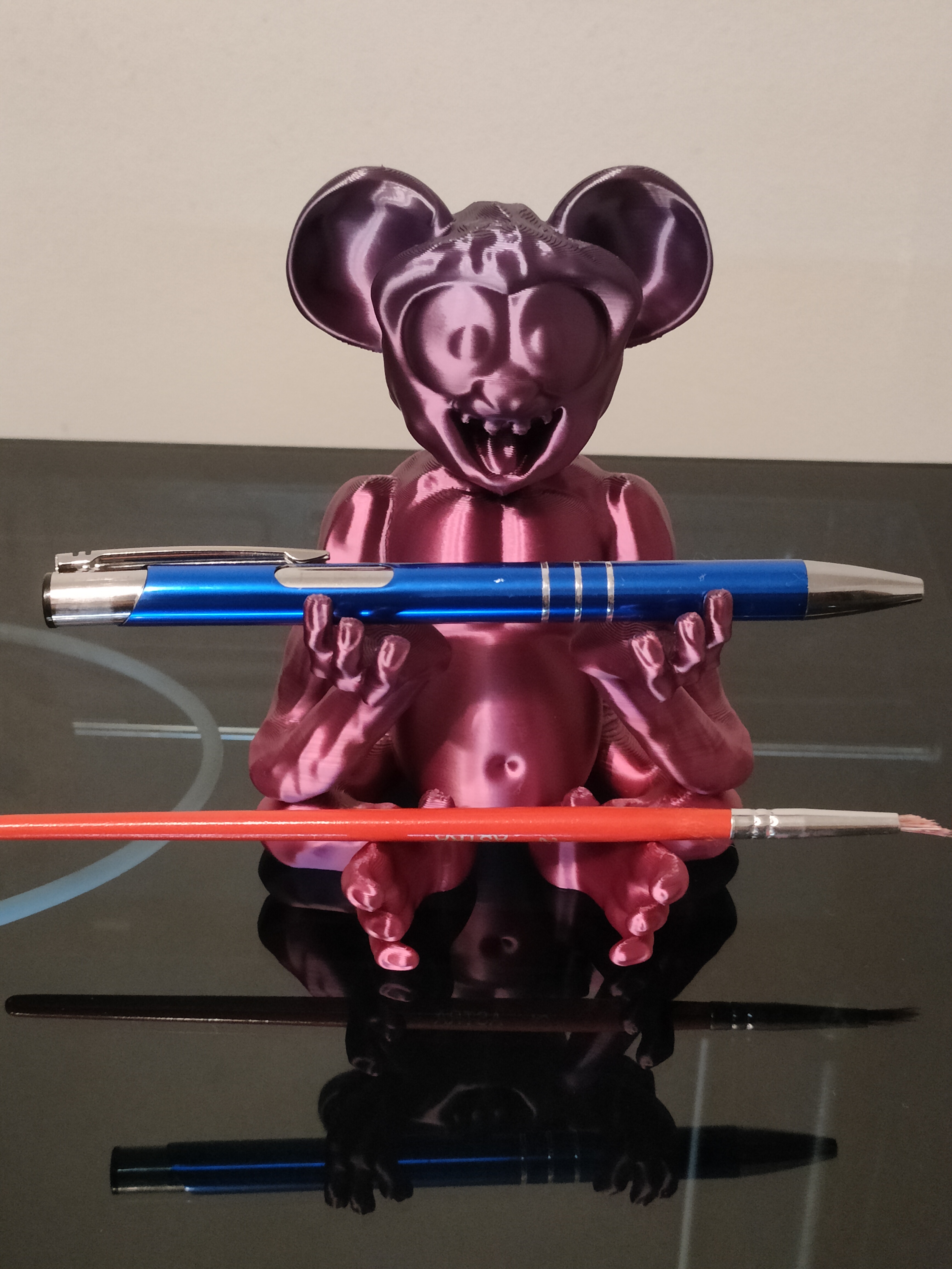 Miniatura 6 do modelo 3D Funny Monkey Figure