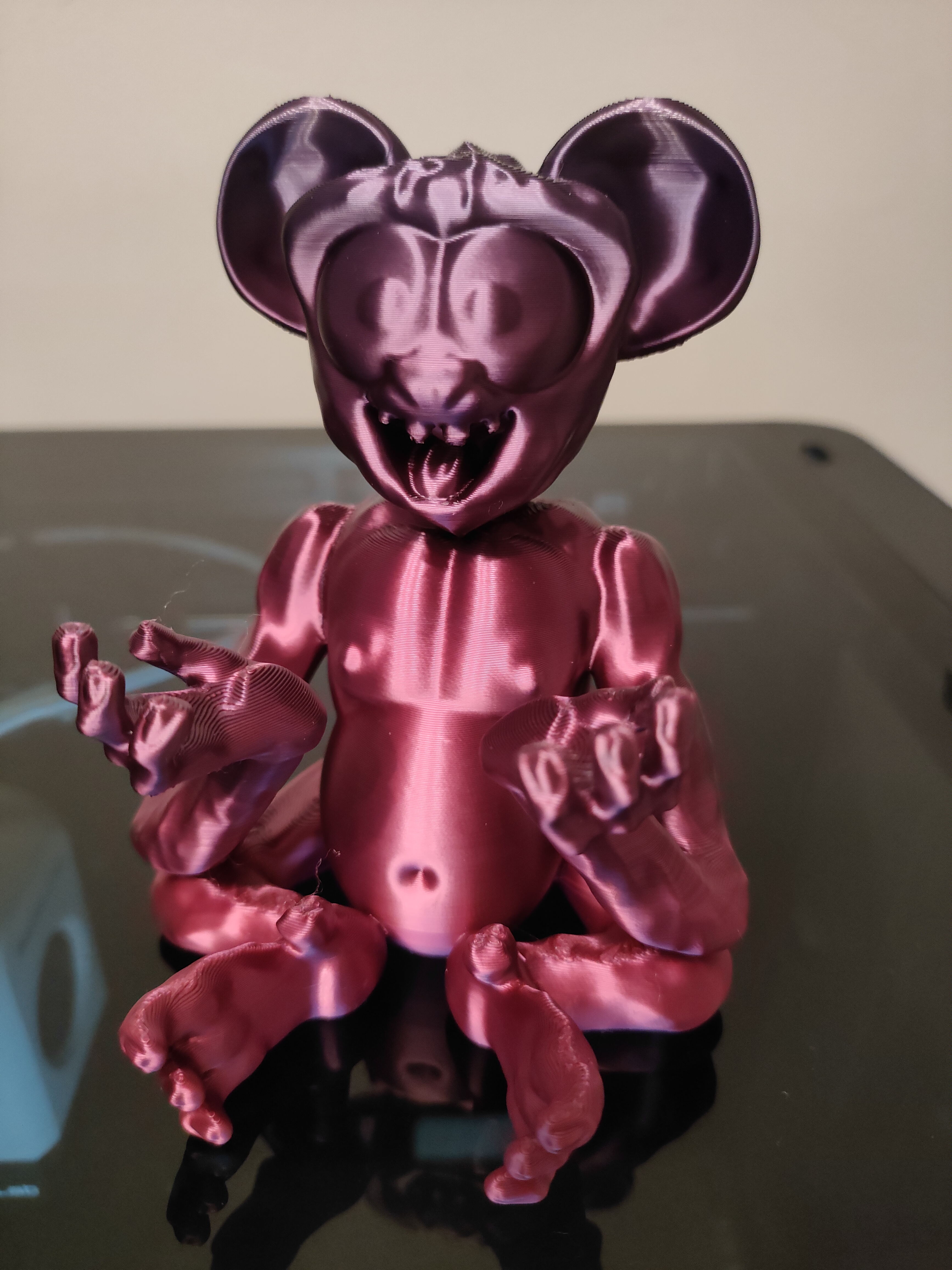 Miniatura 5 do modelo 3D Funny Monkey Figure