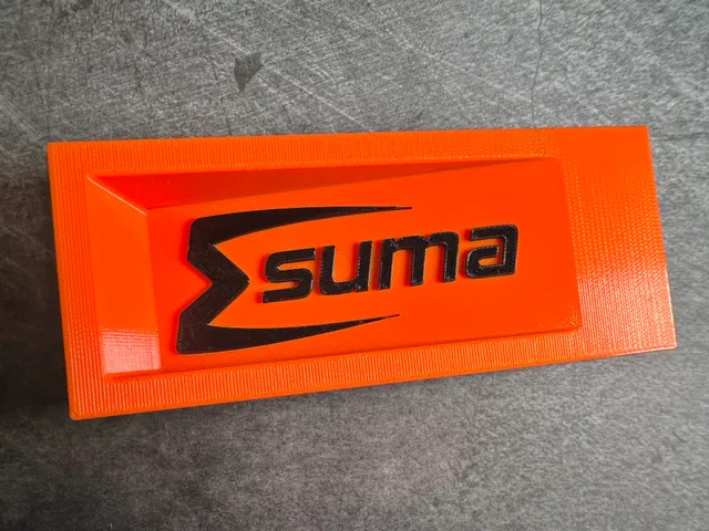 Door stop (doorstopper) with space for logo