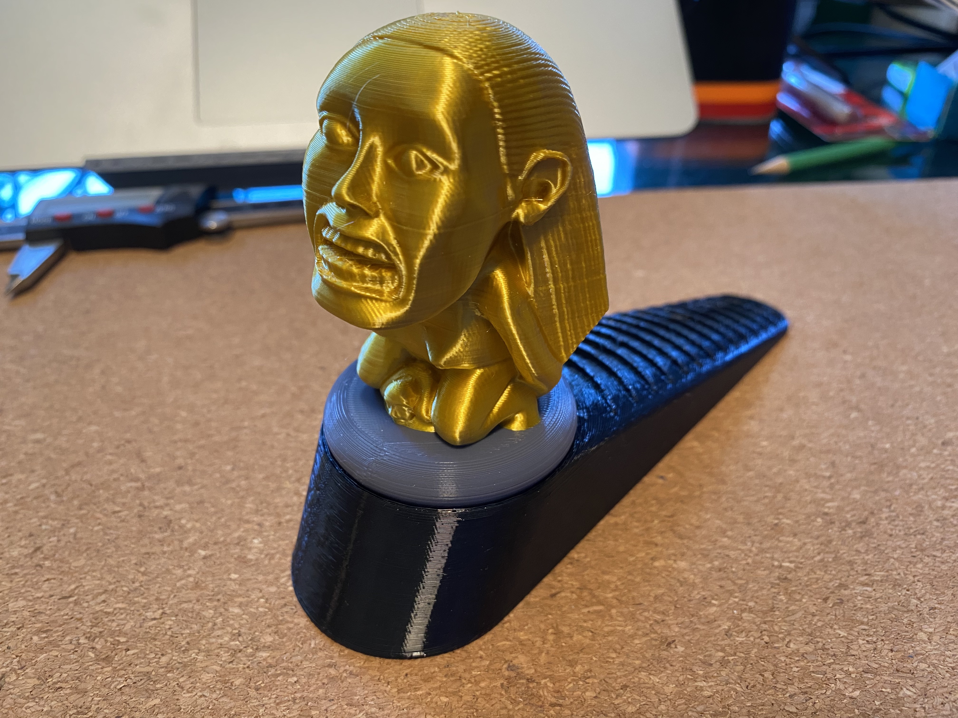 Indiana Jones Fertility Idol themed Doorstop
