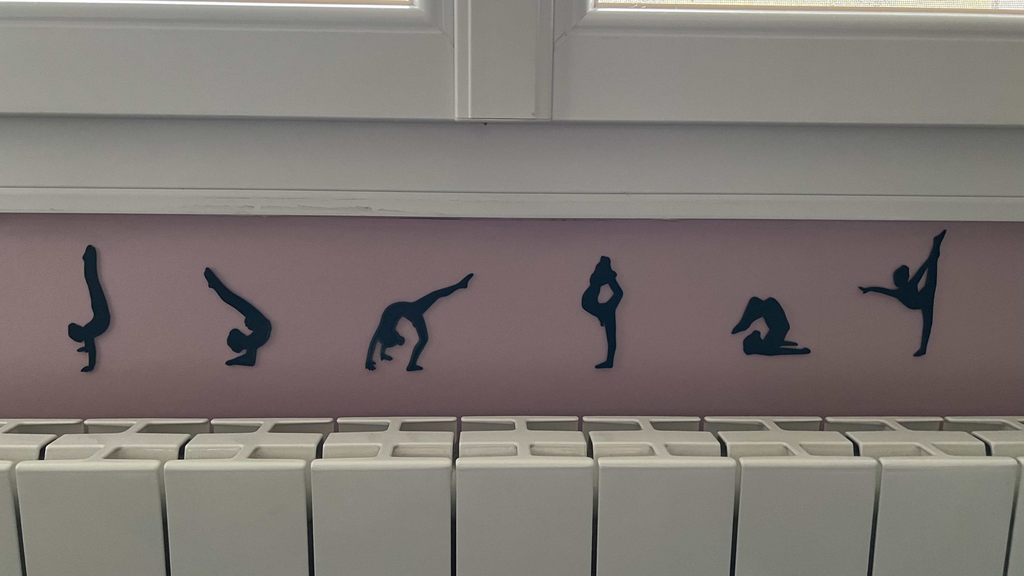 "Gymnast in Action" Wall Art
