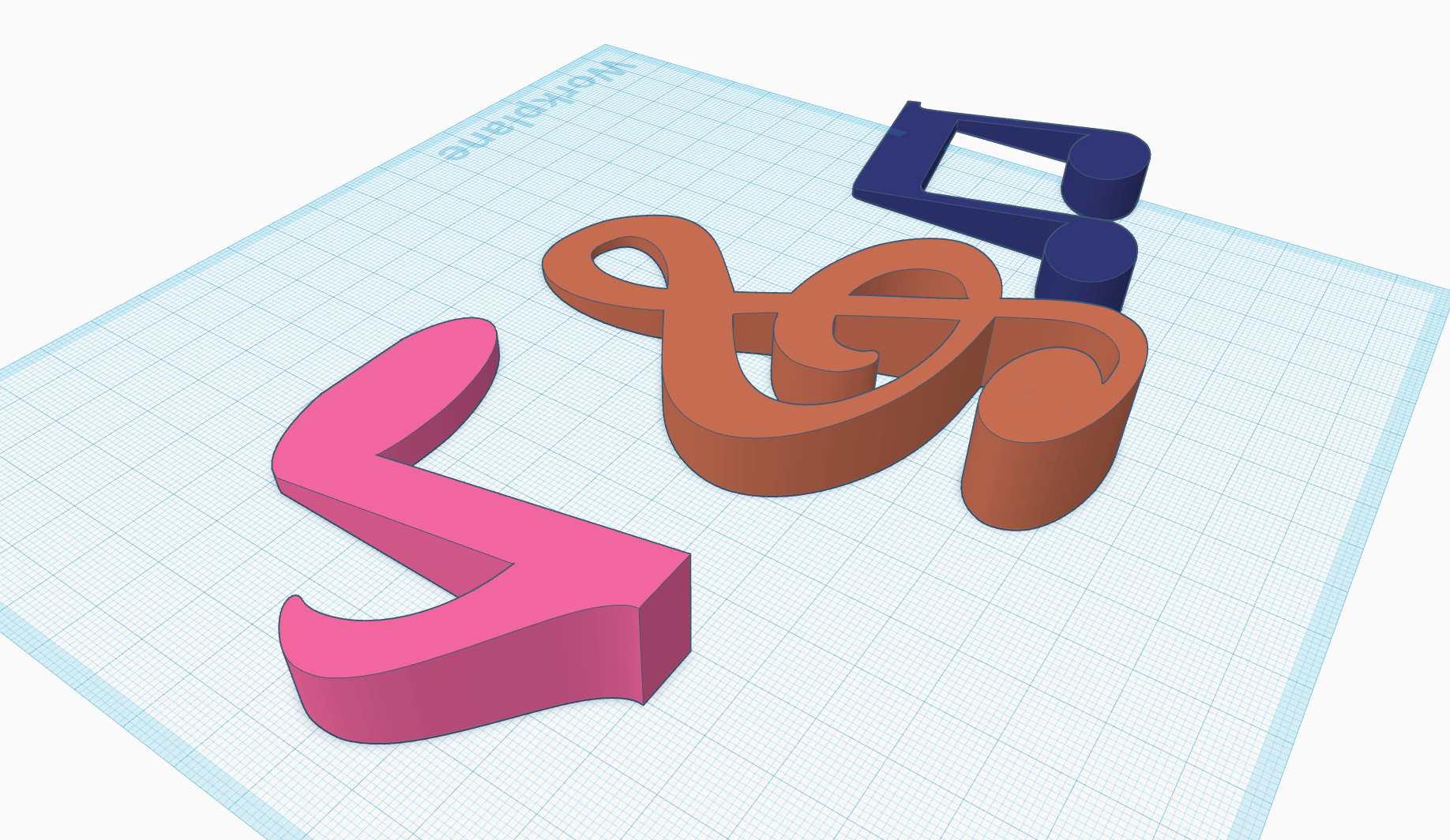 Music notes door stopper