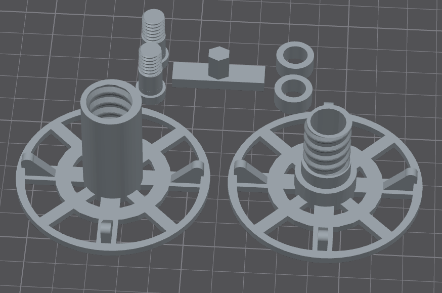 KingRoon Filament Axle