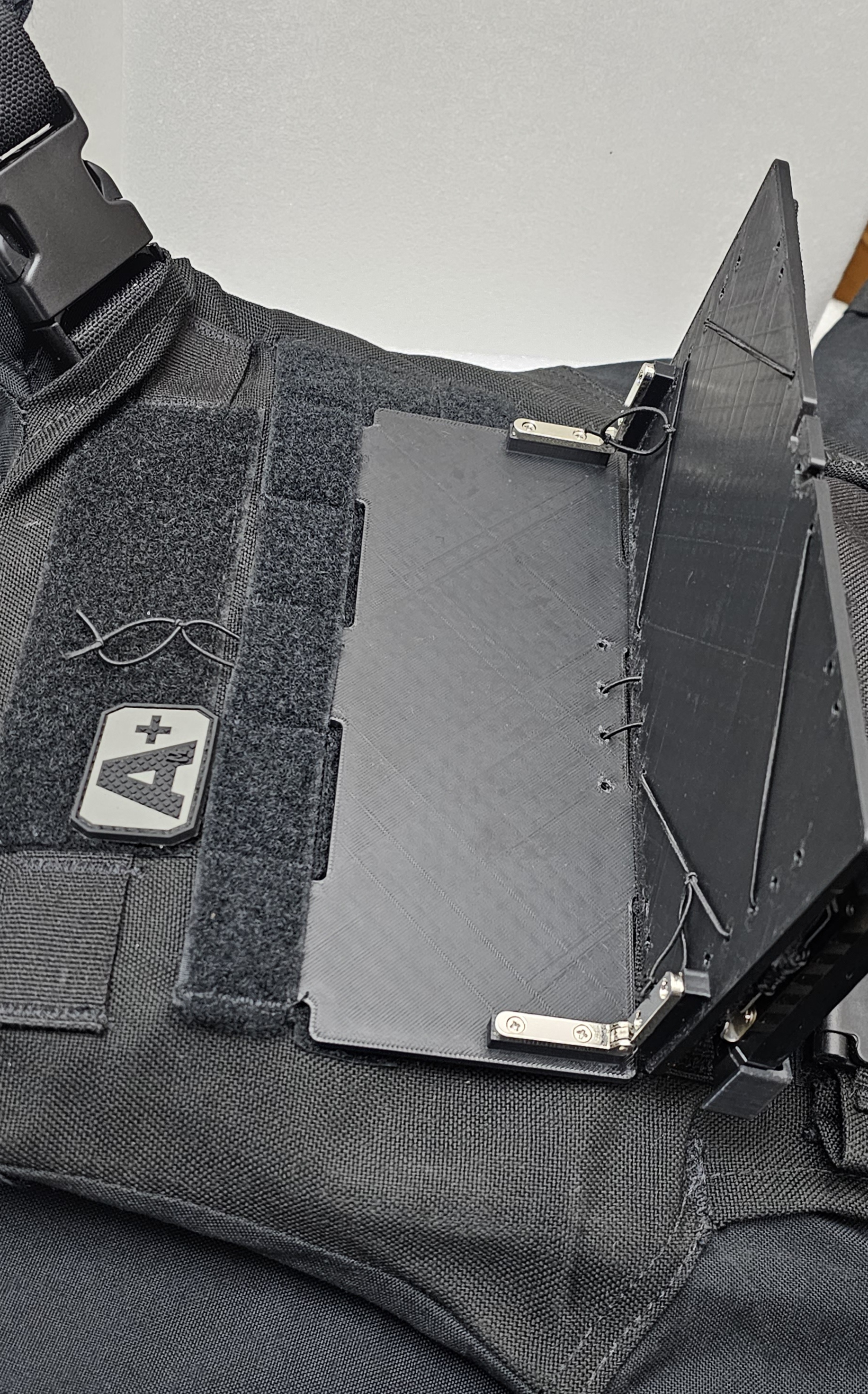 Molle Flip-Down Phone Case Attachment (90 degree hinged)