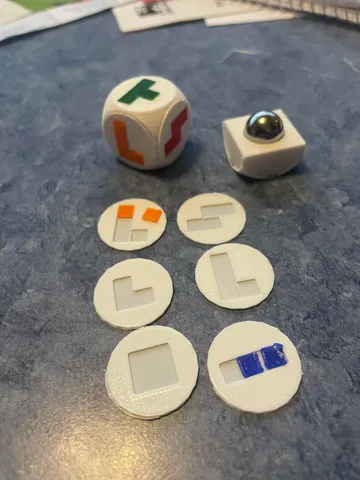 New Dice for Balance Tetris game by @Paulorfo