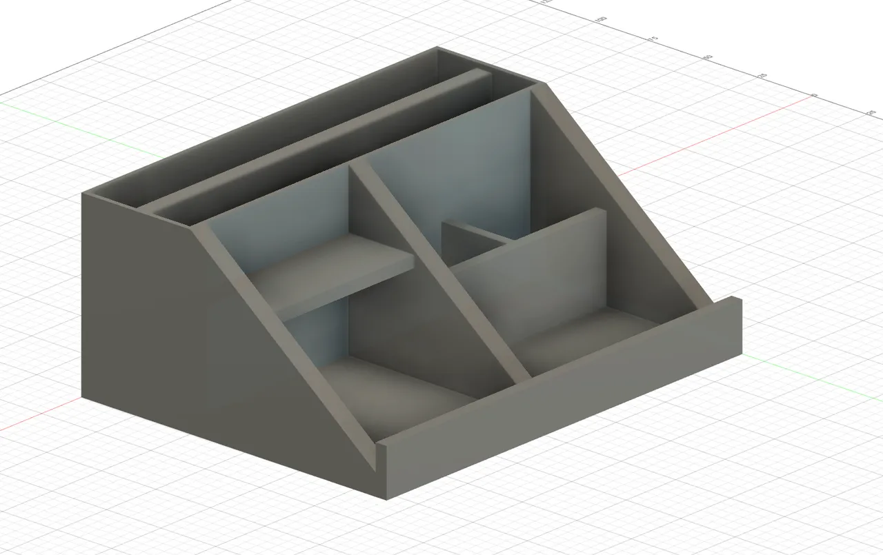 Desk Organizer V1 by hammerdinnii | Download free STL model ...