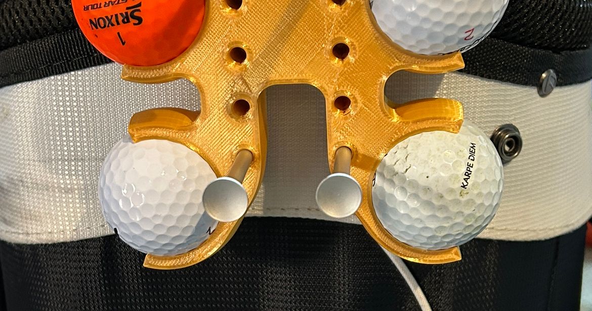 Ultimate Golf Holder By Makersmanifest Download Free Stl Model