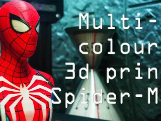 Multicolour Spider-Man PS4 Bust - Advanced Suit MMU by iczfirz | Download  free STL model 