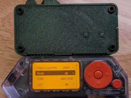 Flipper Zero - Minimalist WiFi Dev Board Case (Antenna + GPS + SD)