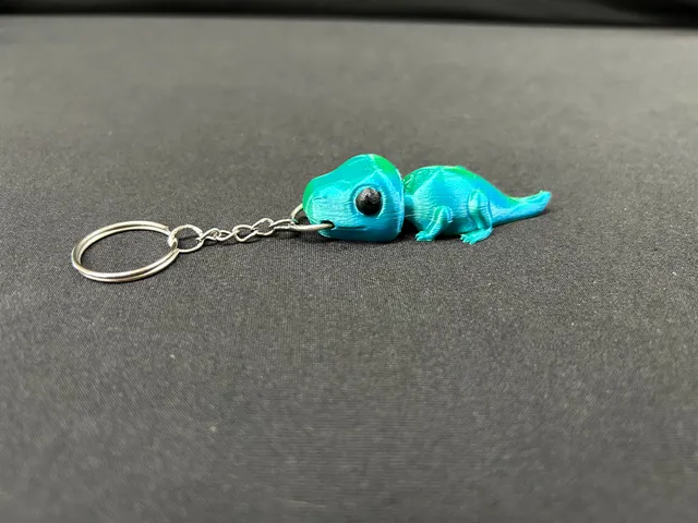 Baby T-Rex Keychain