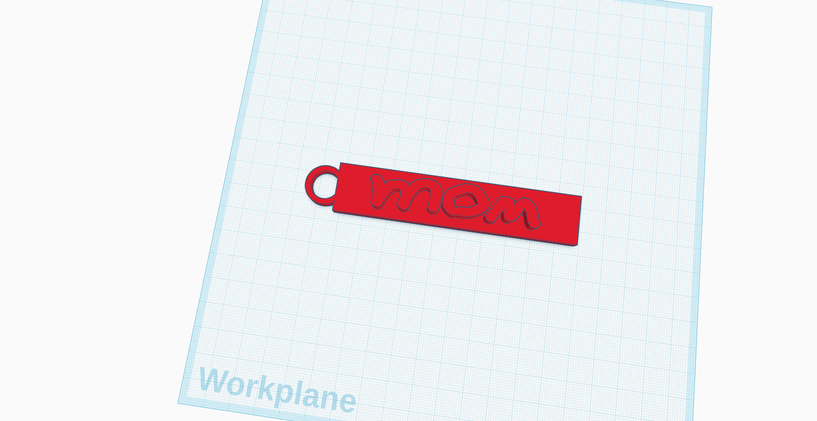 Mon/wow keychain