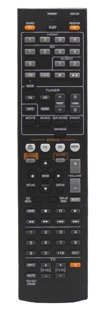 thumbnail image 2 of YAMAHA RX-V461 RX-V461BL YHT-580 YHT-580BL 2 of 12