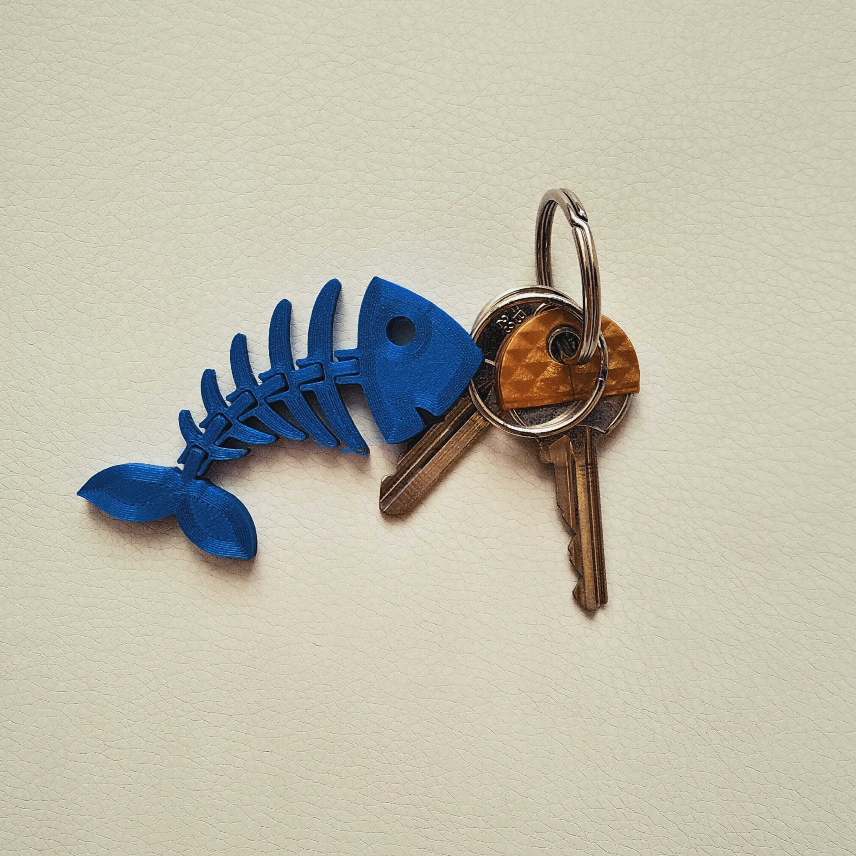 Miniatura 3 do modelo 3D CUTE FLEXI FISH - KEYCHAIN