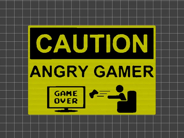 Angry gamer warning