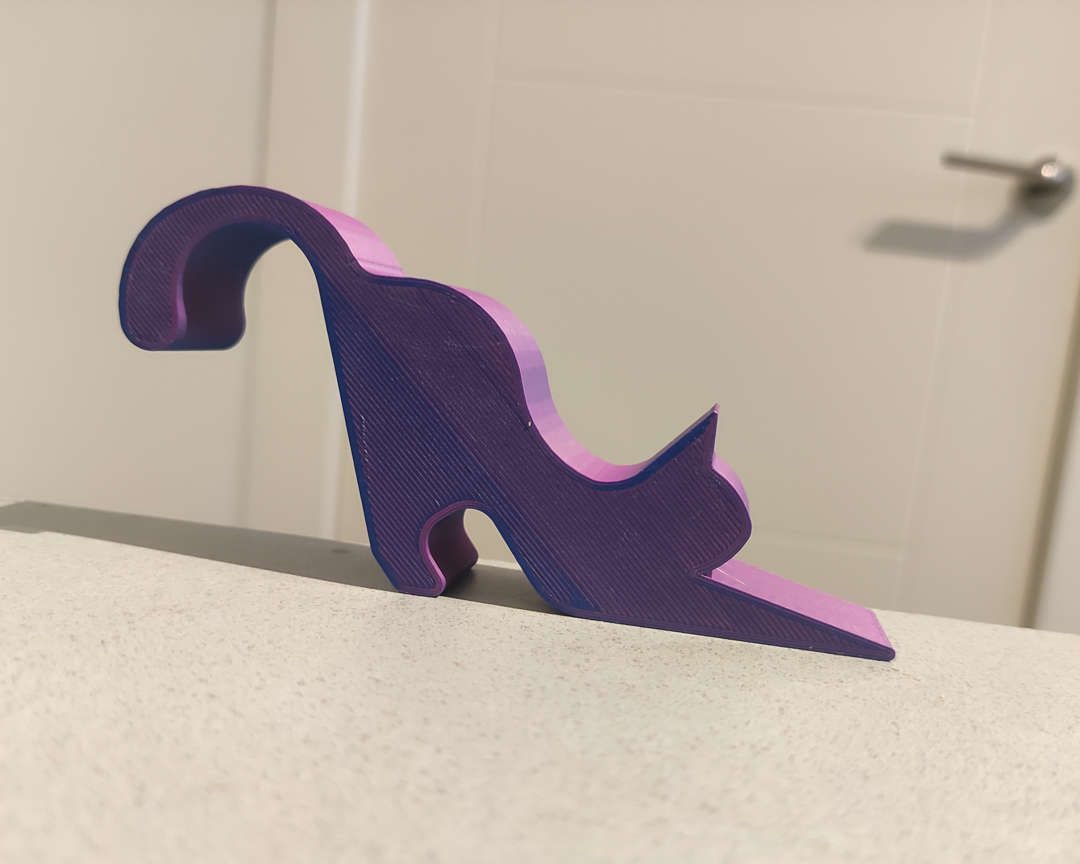 Cat Door Stopper by Inhar Sola Download free STL model