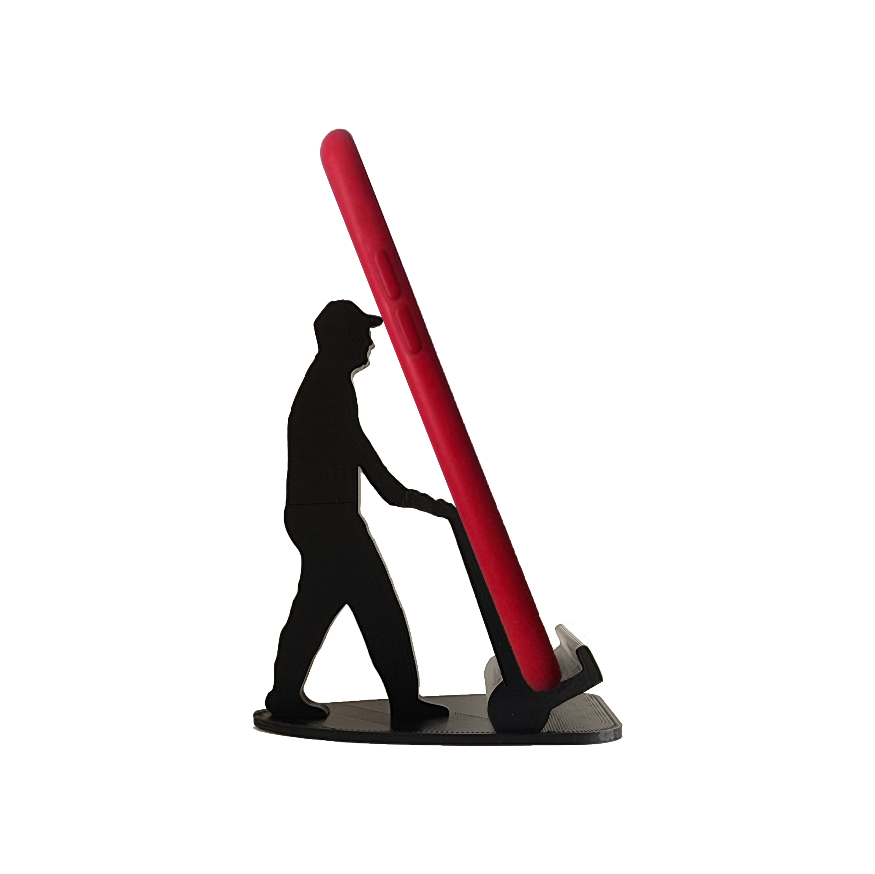 Man Carrying Phone, Phone Stand