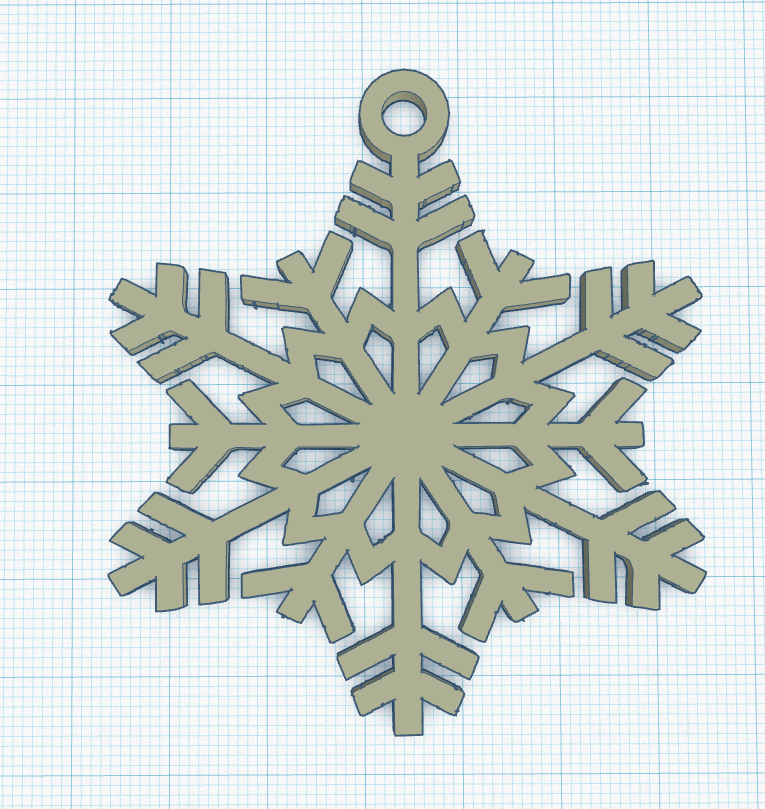 Christmas Ornament Snowflake