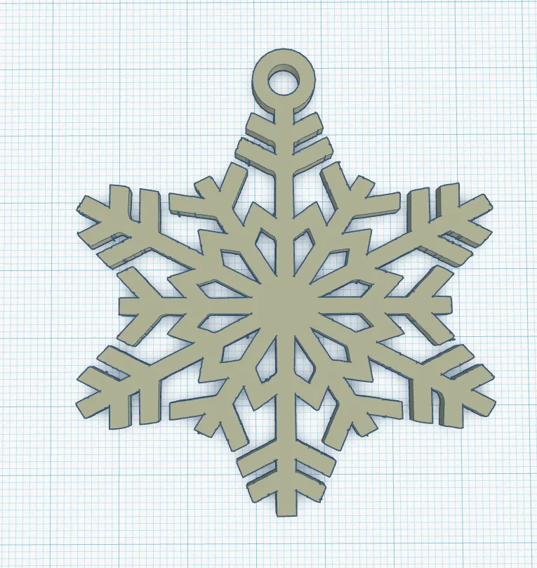 Christmas Ornament Snowflake by Sot Kon | Download free STL model ...