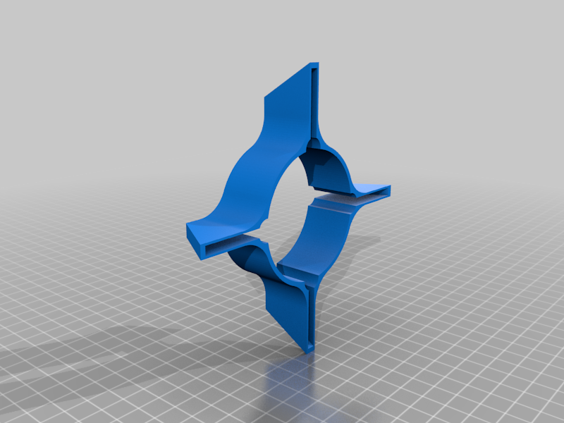 54mm Rocket Fin Alignment Guide by INFX_TryHard Download free STL