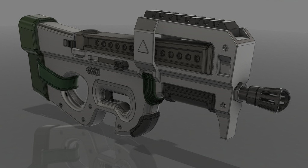 Fortnite P90 by 3dworkbench | Download free STL model | Printables.com