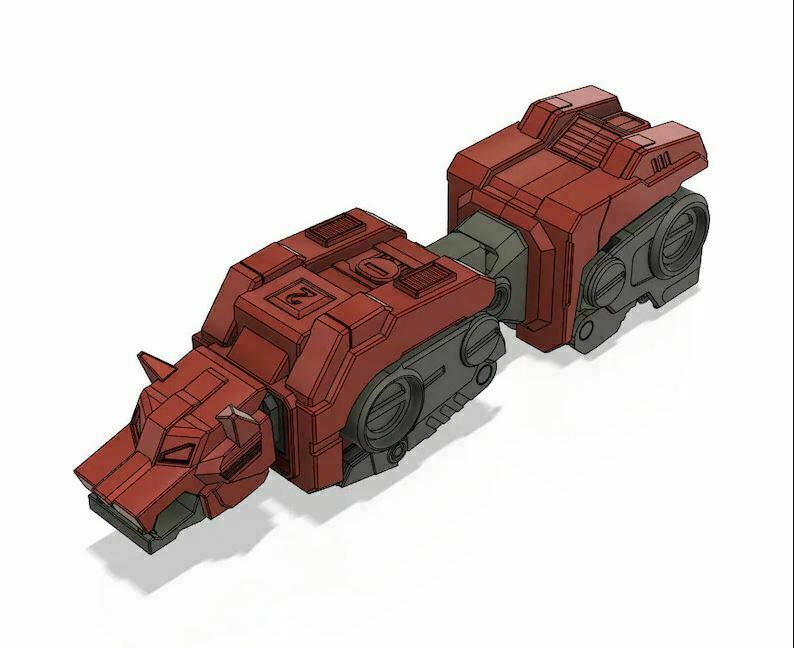 Voltron (Version 1.0) by 3dworkbench | Download free STL model ...