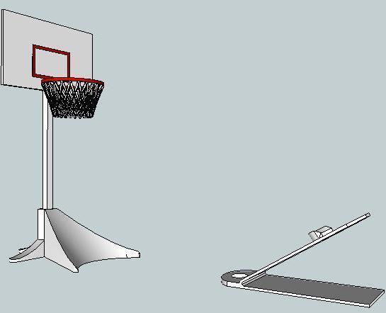Miniatura 6 do modelo 3D Desktop Basketball