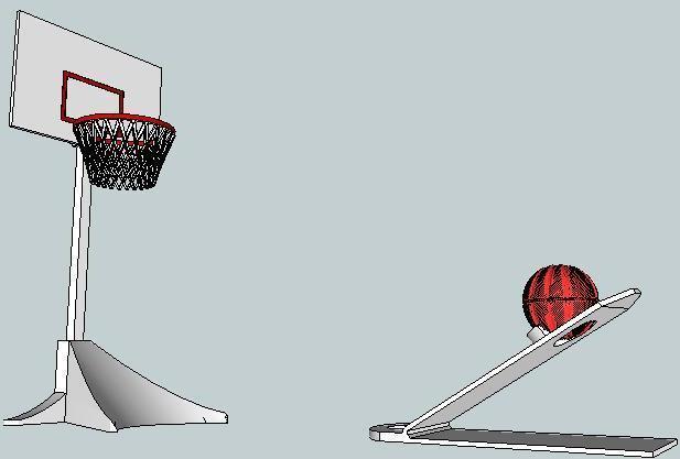 Miniatura 7 do modelo 3D Desktop Basketball