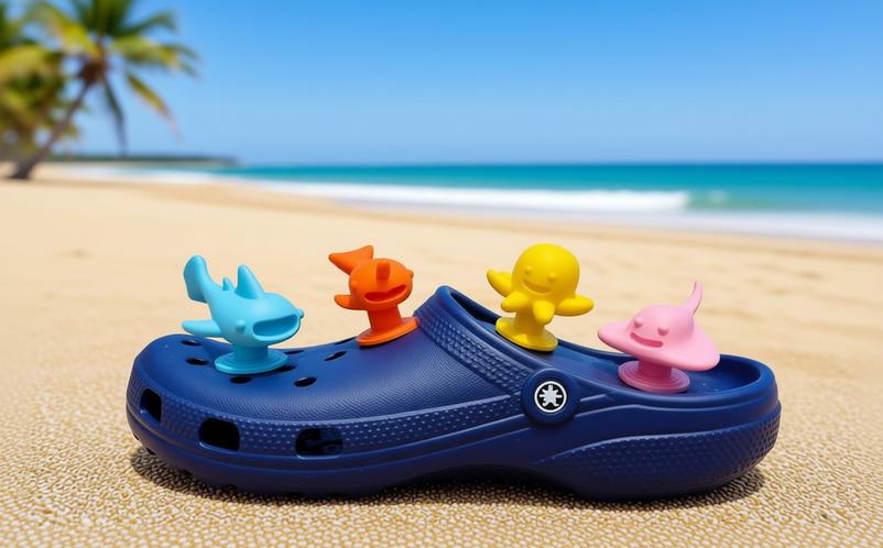 Ocean Friends Croc Charms