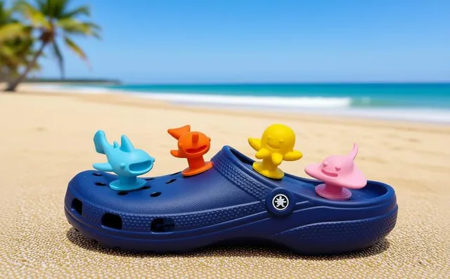 Ocean Friends Croc Charms